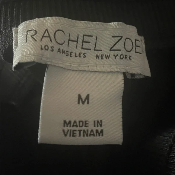 Y5- Rachel Zoe Black Cargo Joggers Medium Med - Picture 4 of 5